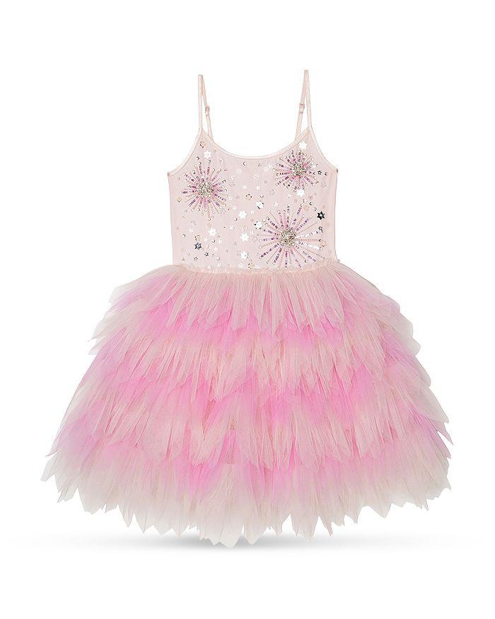 Tutu Du Monde Girls' Fireworks Cotton & Nylon Tutu Dress - Little Kid, Big Kid