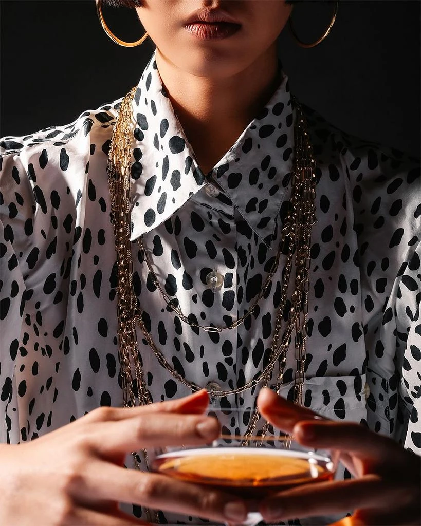 Roberto Coin 18K Yellow Gold Classic Oro Link Necklace, 17" 2