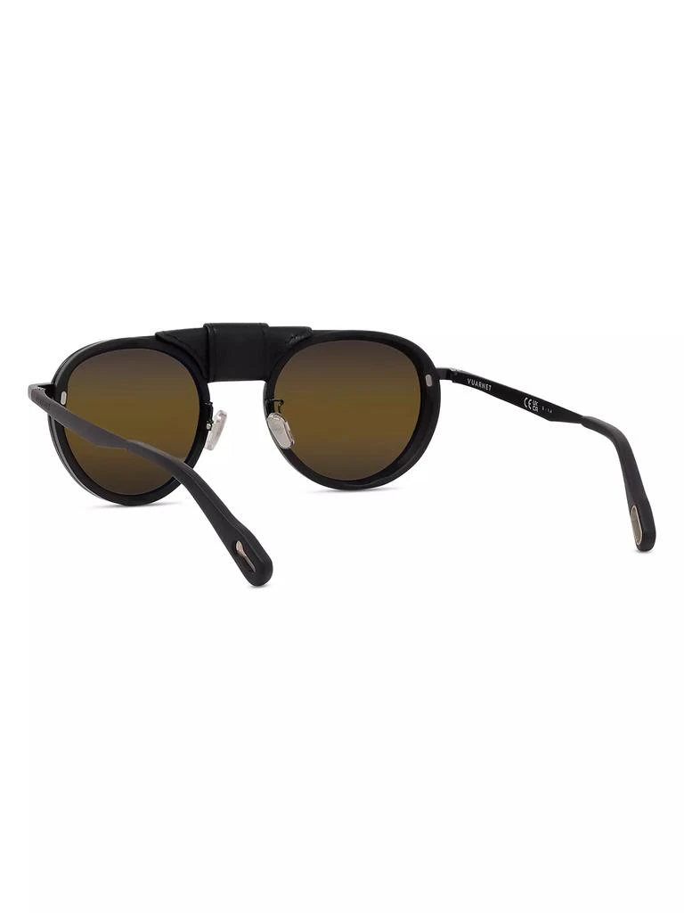 Vuarnet Glacier 01 52MM Round Sunglasses 4