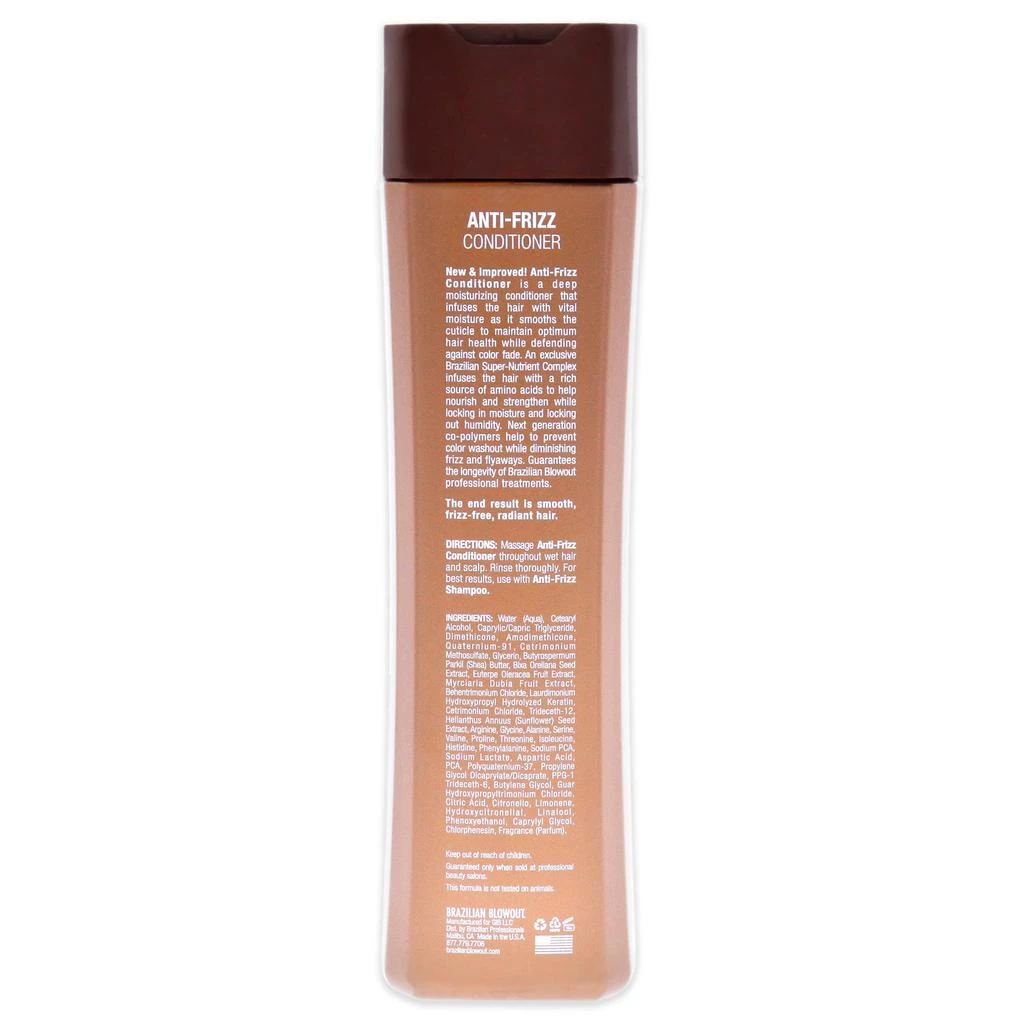 Brazilian Blowout Anti-Frizz Conditioner by  for Unisex - 12 oz Conditioner 2