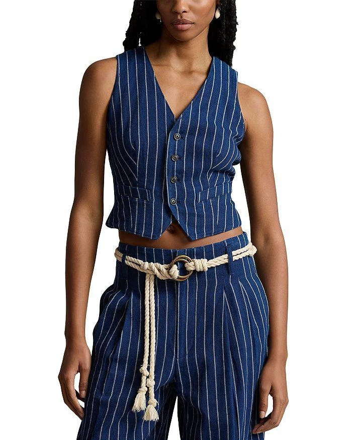 Ralph Lauren Lauren Ralph Lauren Pinstripe Vest  1
