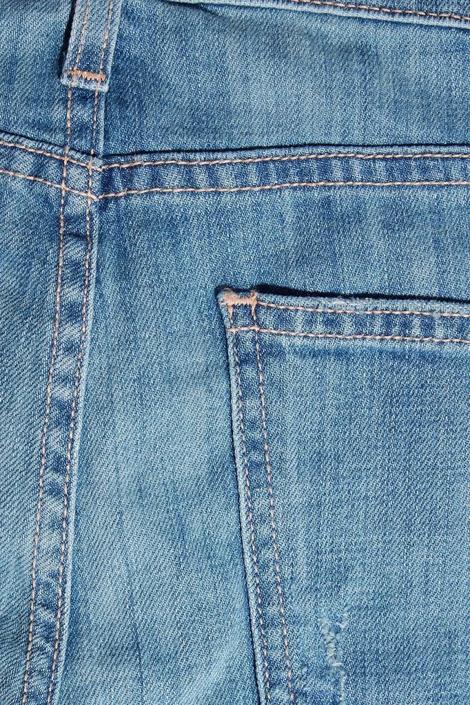 Current Elliott Distressed mid-rise kick-flare jeans 6