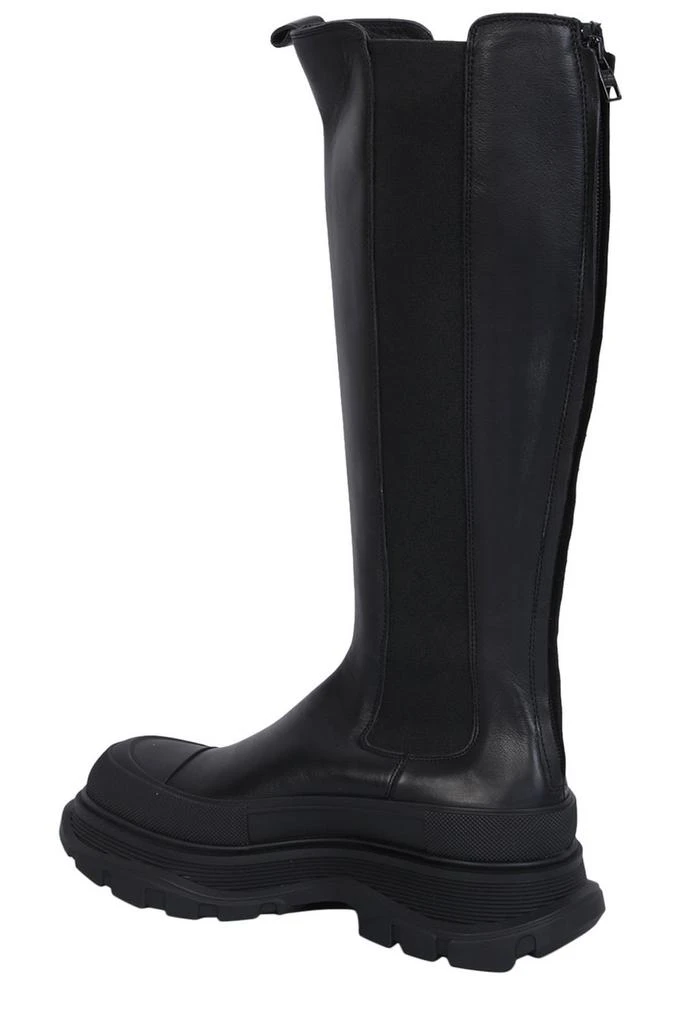 Alexander McQueen Alexander McQueen Round-Toe Knee-High Boots 3