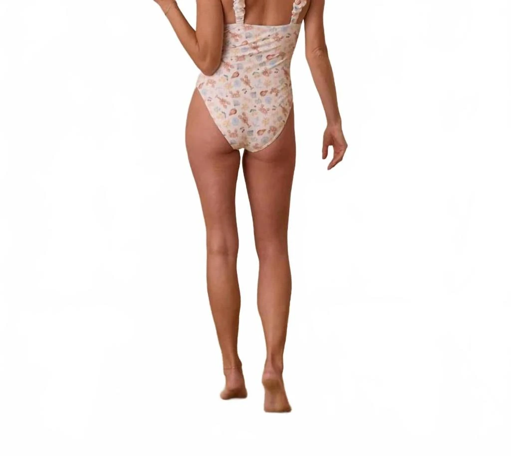 Rylee + Cru Scrunch One Piece In Nautical 2