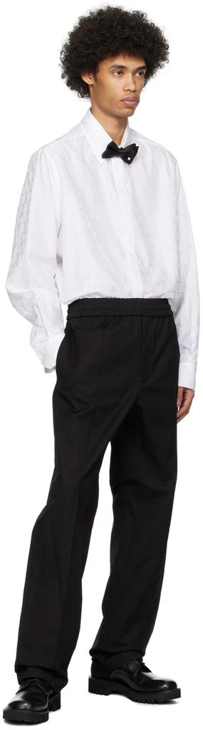 Valentino Black Rockstud Bow Tie 3