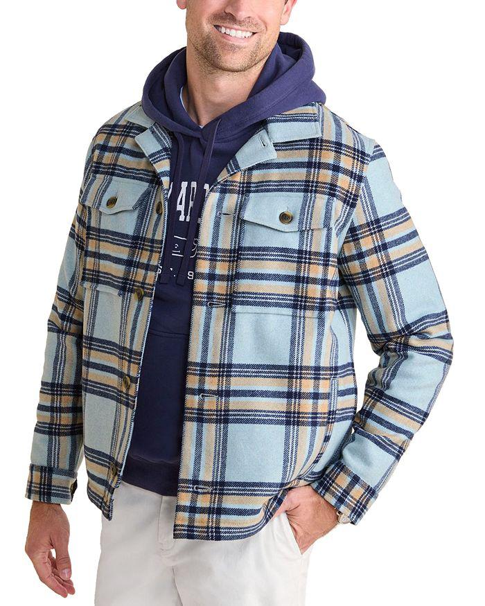 Vineyard Vines Plaid Shirt Jacket