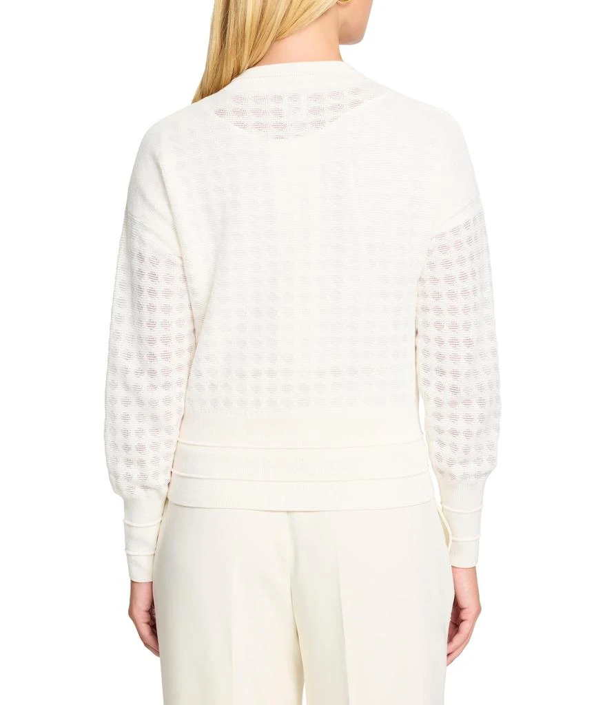 NIC+ZOE Sheer Stitch Cardigan 3