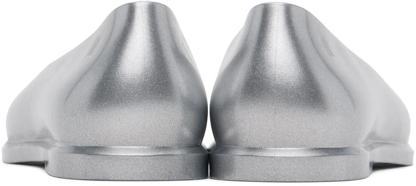 Marc Jacobs Silver Melissa Edition Ruby Ballerina Flats 2
