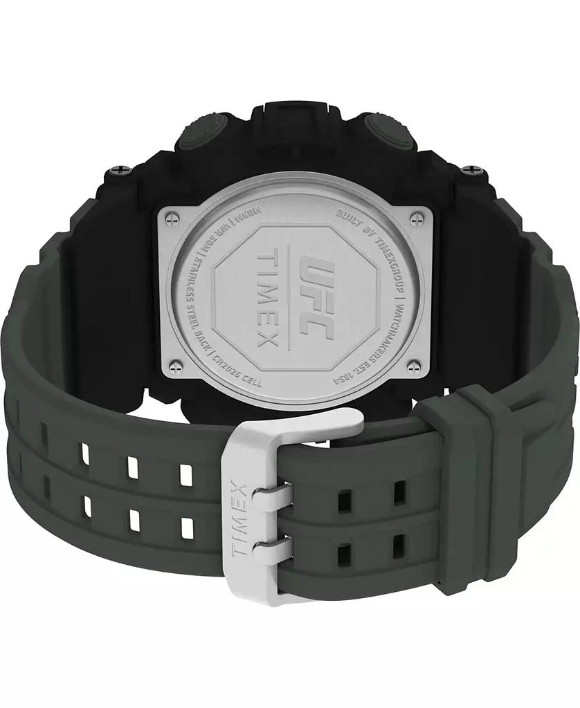Timex UFC Men's Quartz Redemption Resin Green Watch, 50mm 4