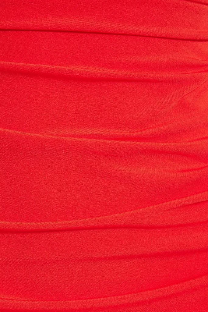 Helmut Lang Ruched stretch-jersey midi dress 5