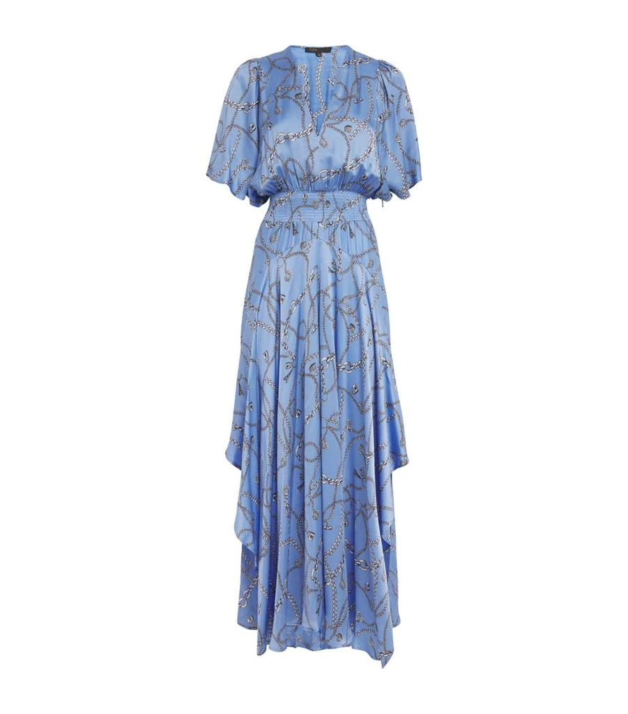 Maje Chain Print Maxi Dress 1