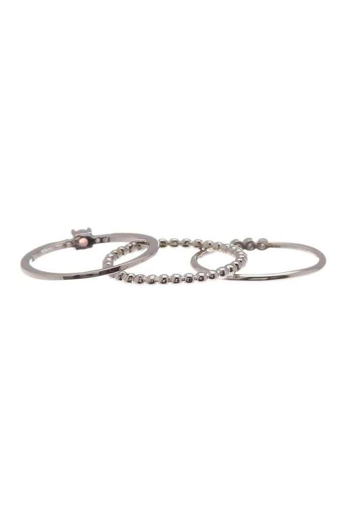 Nordstrom Pack of 3 CZ Rings 2