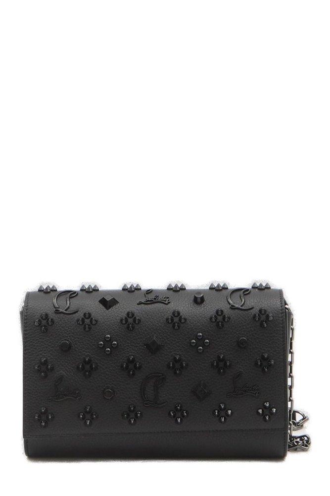 Christian Louboutin Christian Louboutin Paloma Foldover Top Clutch Bag