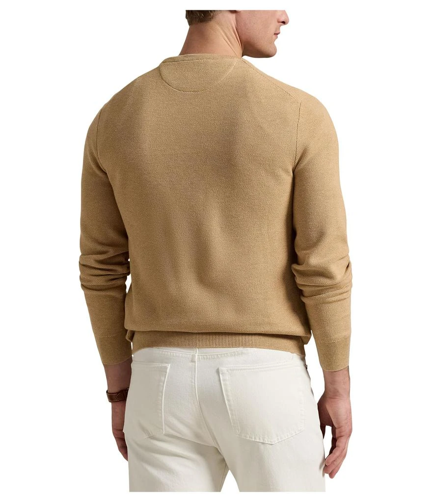 Ralph Lauren Mesh-knit Cotton Crewneck Sweater 2