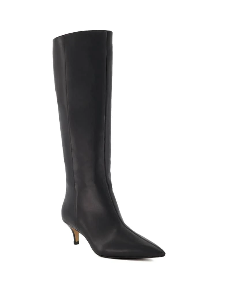 DUNE London Dune London wide fit smooth boots shoein black 4