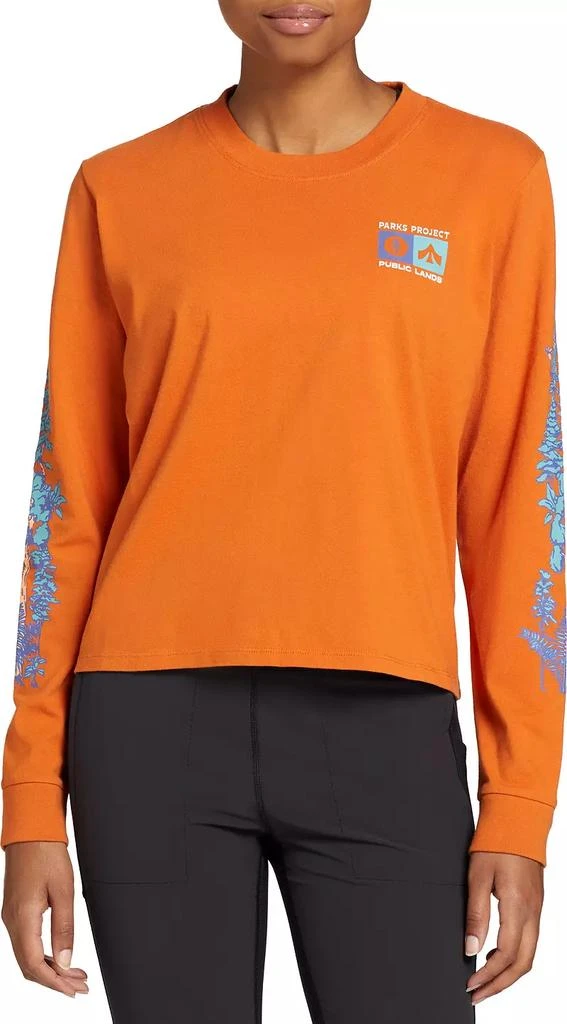 Parks Project Parks Project x Public Lands Women's Enter Wild Boxy Long Sleeve T-Shirt 1