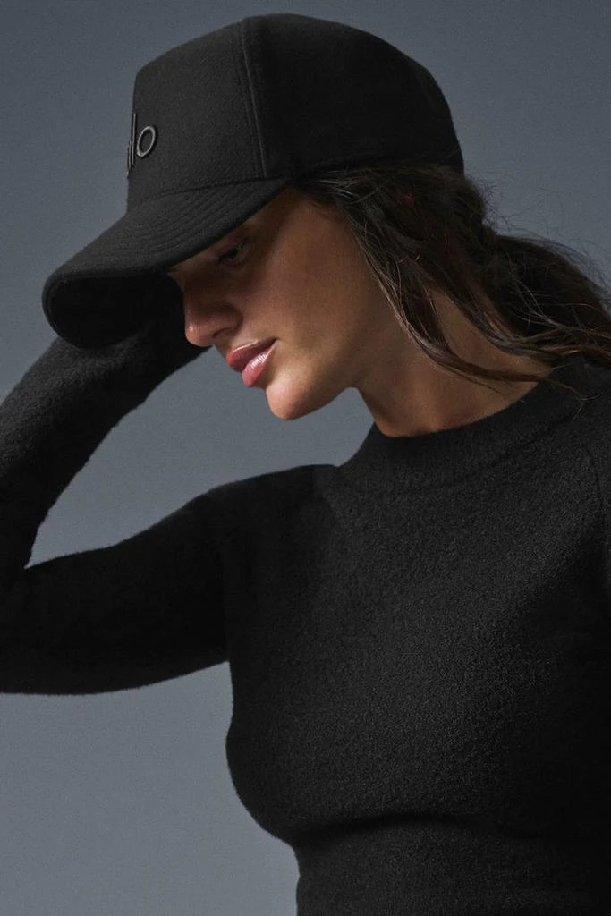 Alo Wool District Trucker Hat - Black 2