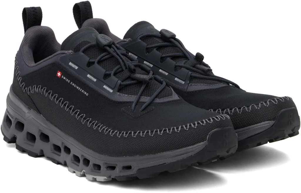 On Men's Cloudaway 2 Sneaker, Black/Eclipse, 8