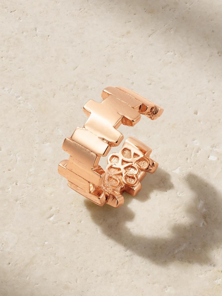Suzanne Kalan 18k 玫瑰金单只耳骨夹