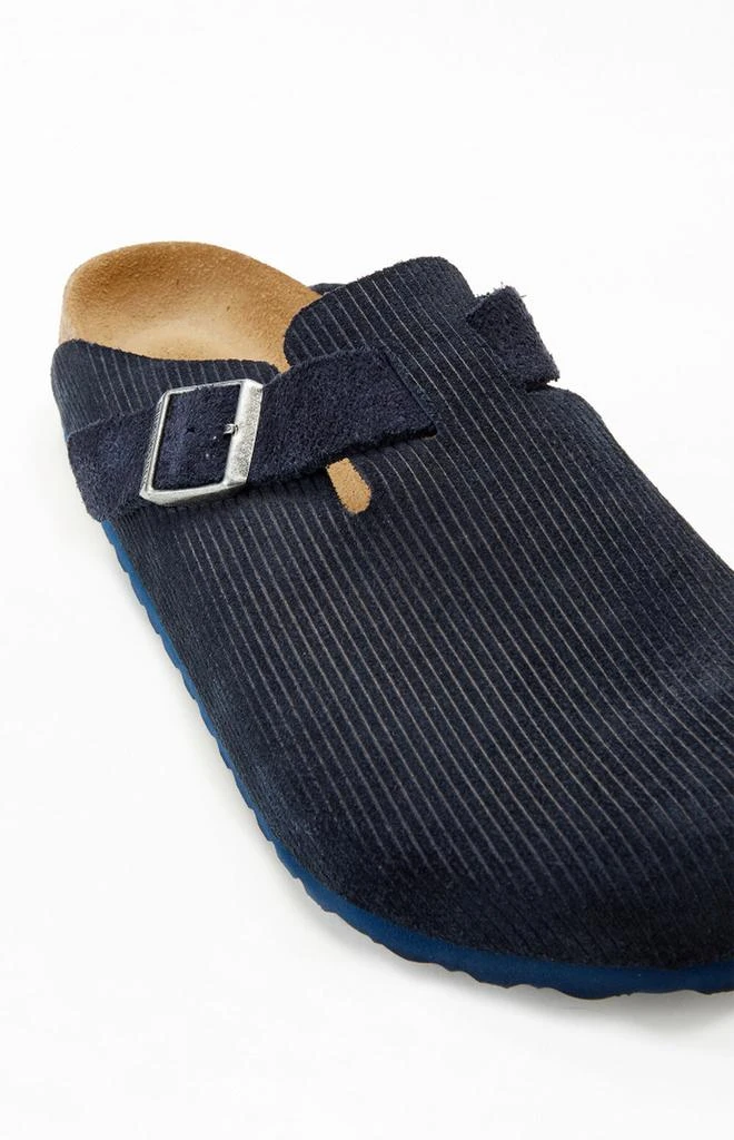 Birkenstock Boston Corduroy Clogs Midnight 6