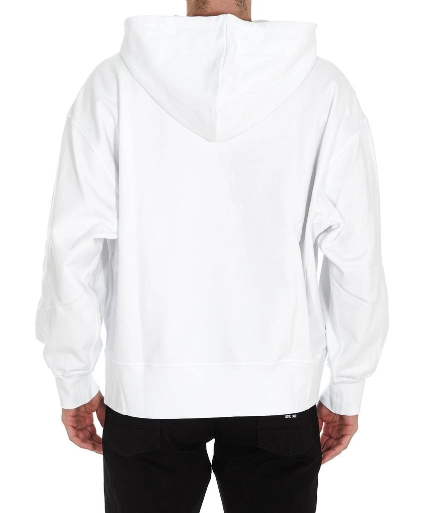 Alexander McQueen Alexander McQueen Skull Print Half-Zip Hoodie 2