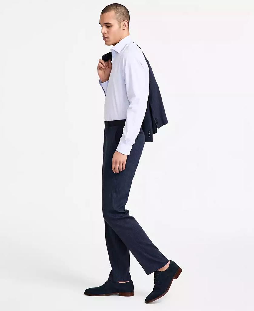 Michael Kors Men's Classic Fit Linen Suit Pant