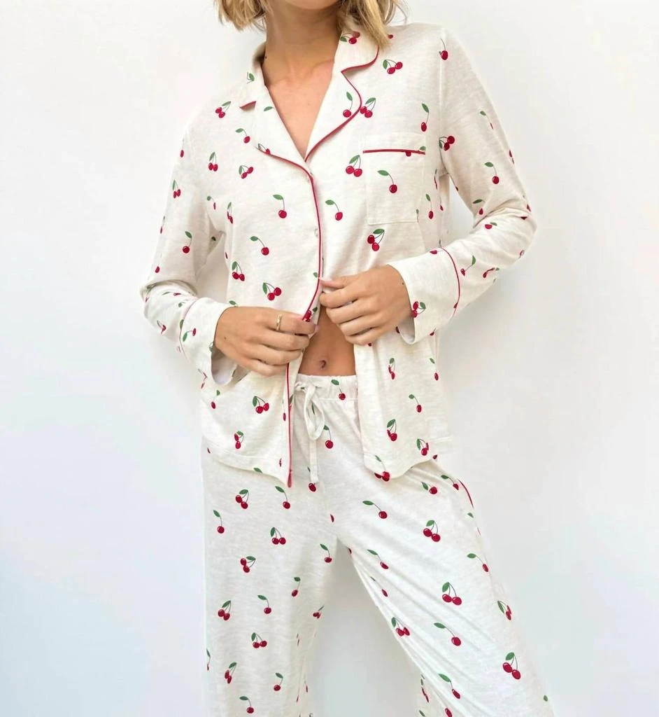 Splendid Splendid - Flora Pillow Soft Pj Pant Set 3
