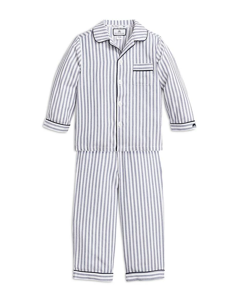 Petite Plume Unisex Boys
 French Ticking Pajama Set - Baby, Little Kid, Big Kid 1