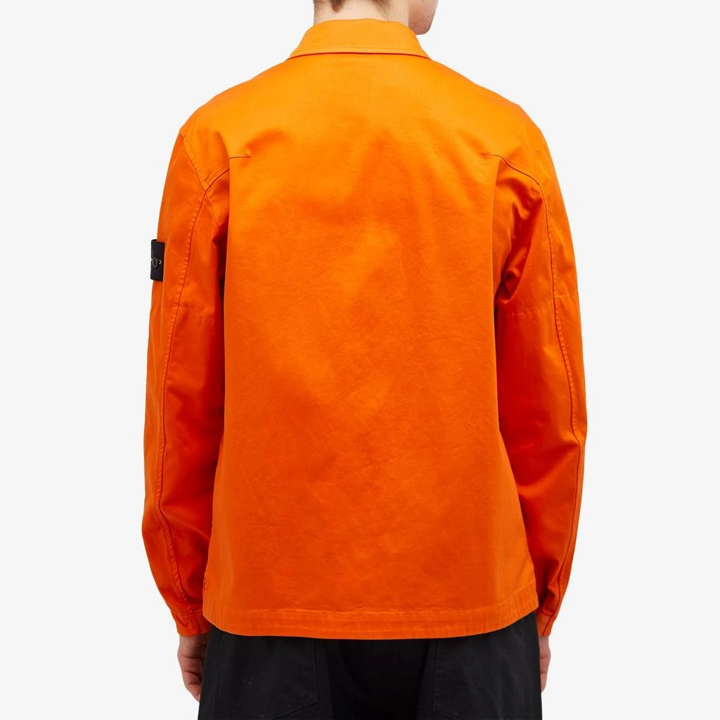 Stone Island Stone Island Stretch Cotton Double Pocket Shirt Jacket 3