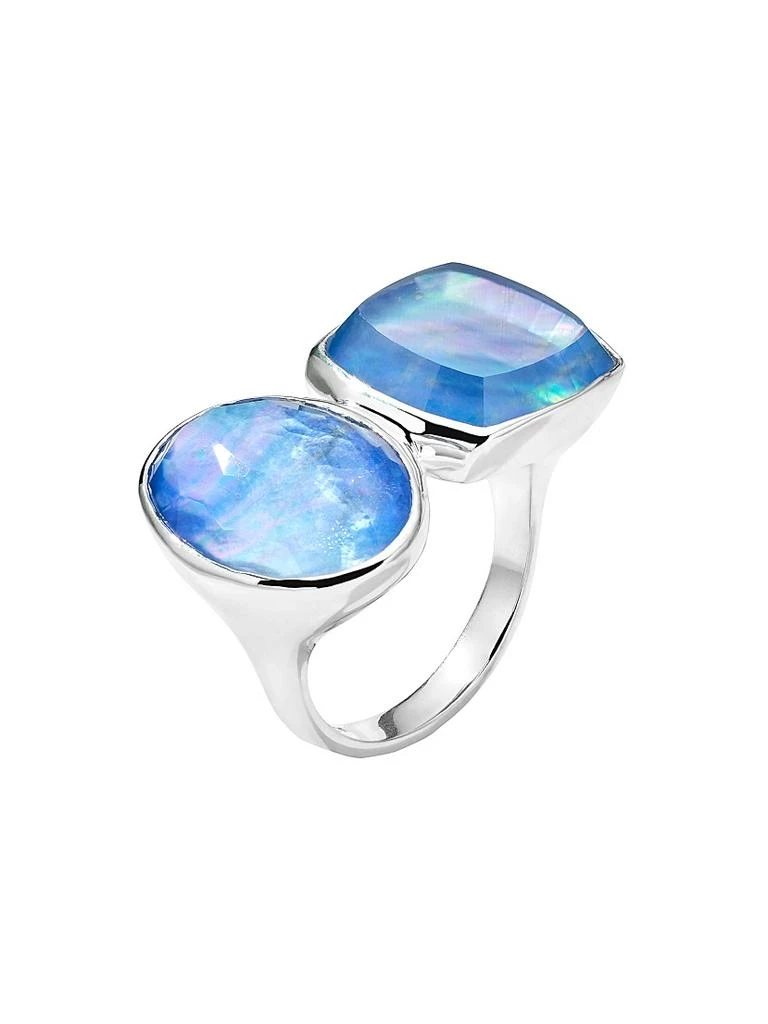 Ippolita Rock Candy Large Stone Mixed-Cut Oval
Cushion Sterling Silver
Triplet Ring