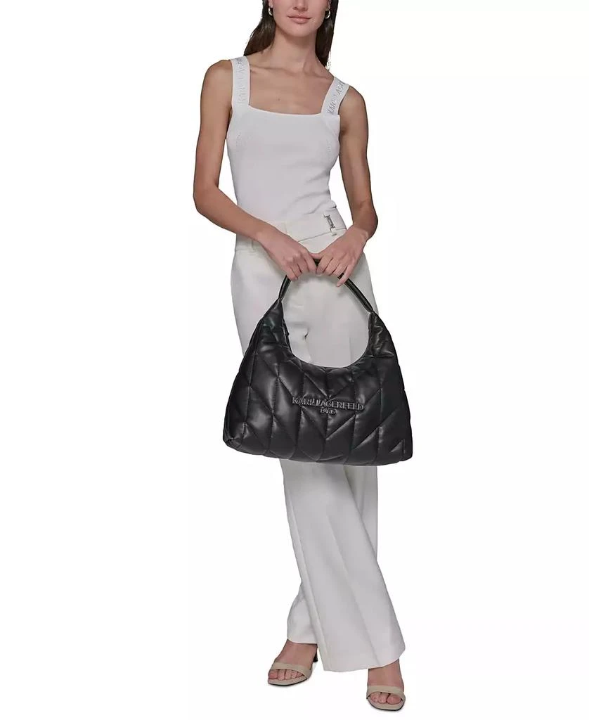 Karl Lagerfeld Paris Voyage Large Hobo 5