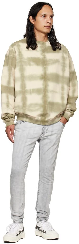 Alchemist Beige & Green Laundry Lab Sweatshirt 4