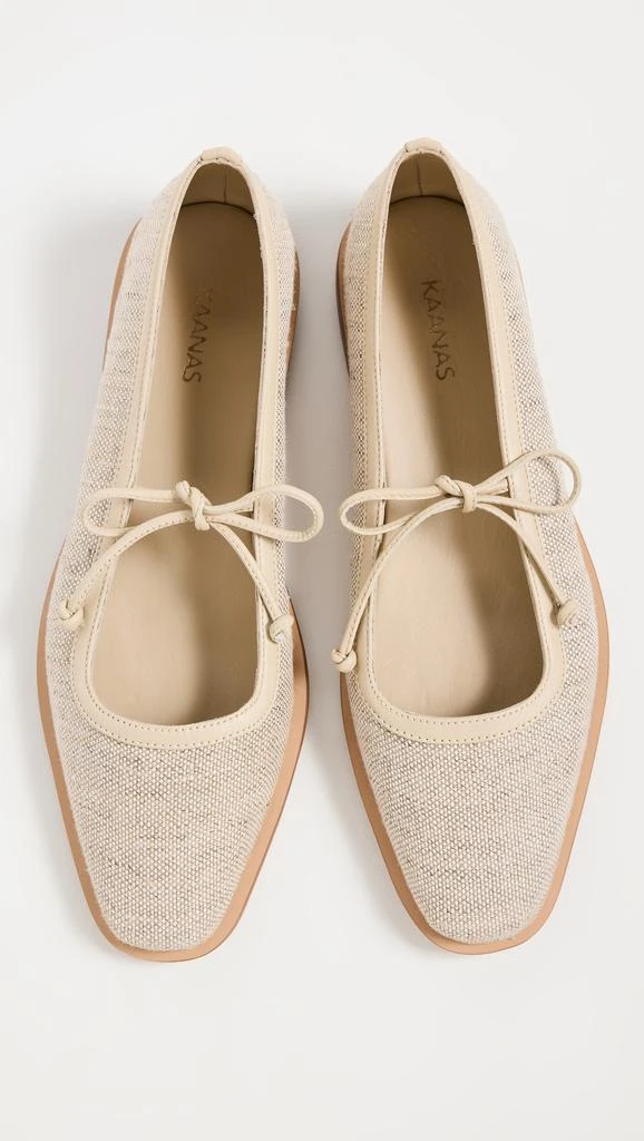 Kaanas Misha Canvas Ballerina Flats 4