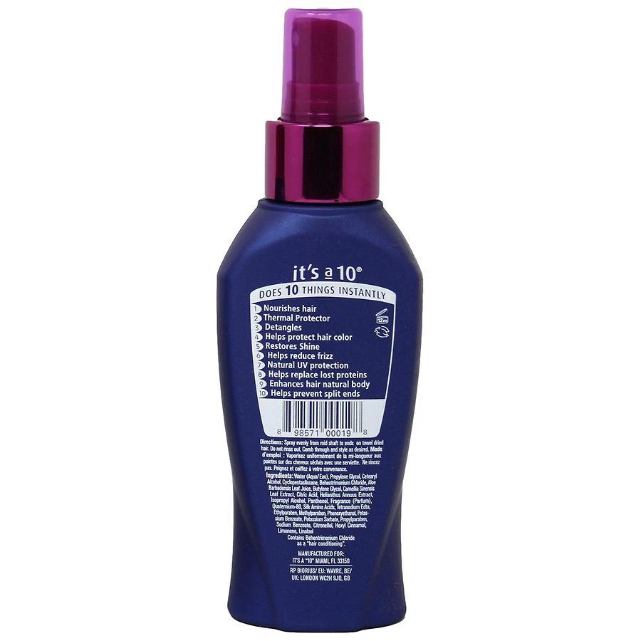 it's a 10 Miracle Leave-In Product 2