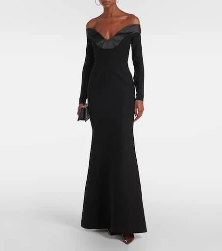 The New Arrivals Ilkyaz Ozel Orreda off-shoulder gown 2