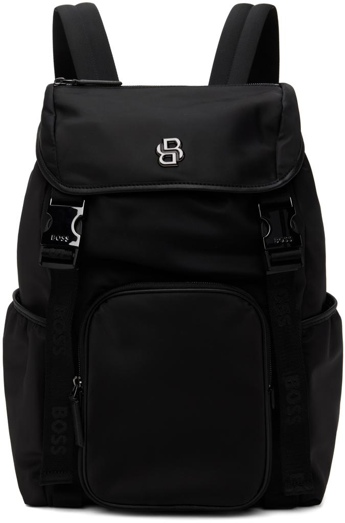 BOSS Black Double Monogram Backpack