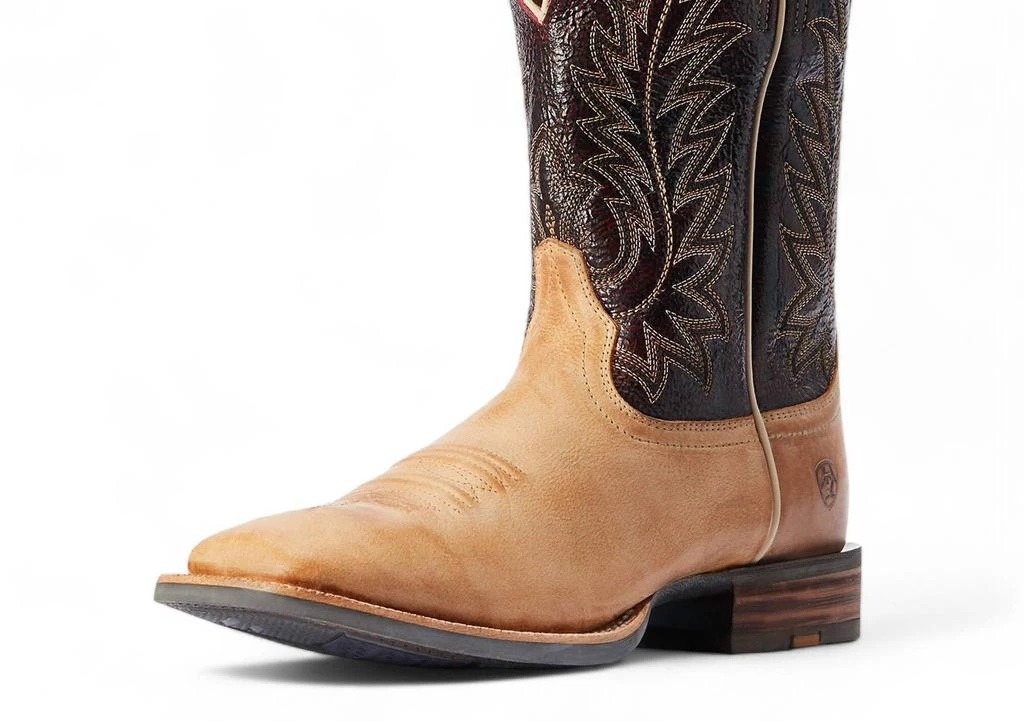 Ariat Men's Ridin High Western Boot In Desert Tan 1