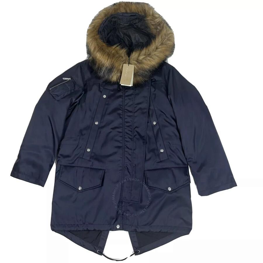【BURBERRY】Short Nylon Puffer Coat Burberry Short Nylon Puffer Coat | REVERSIBLE