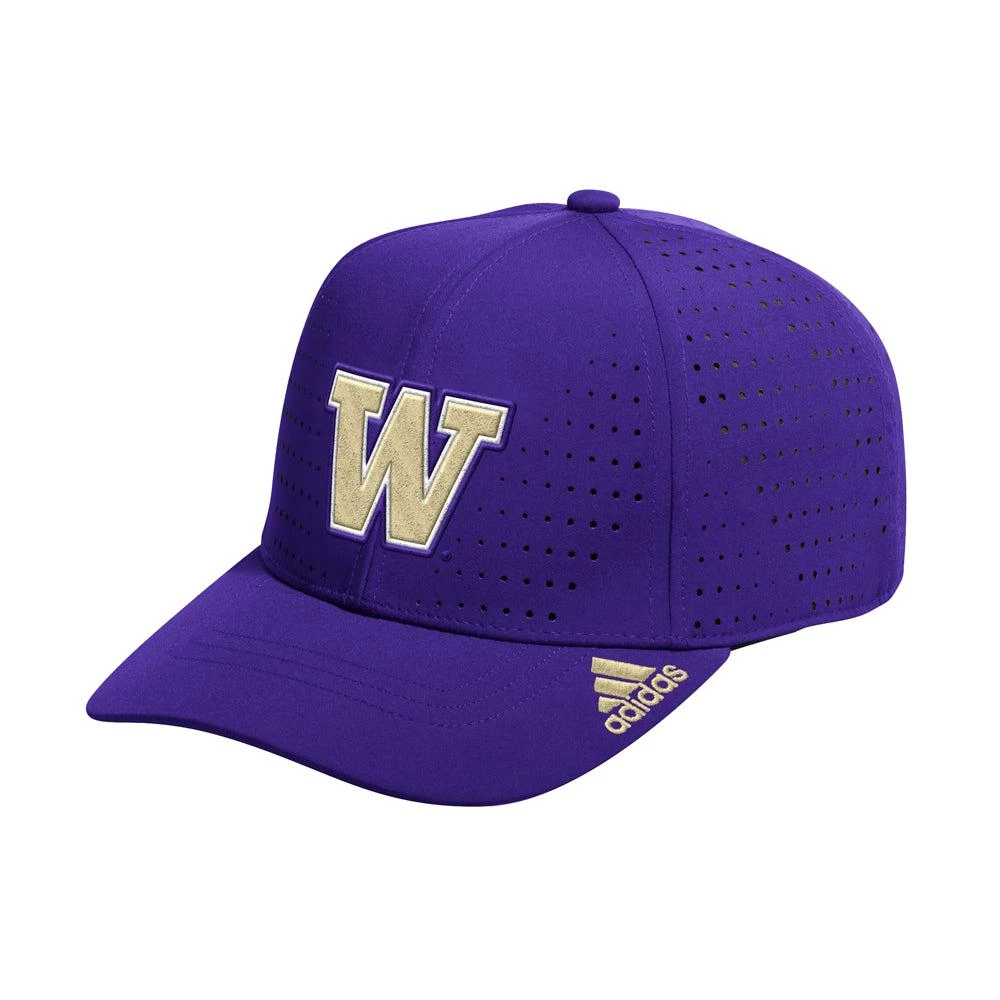 Adidas Washington Huskies Structured Adjustable Cap