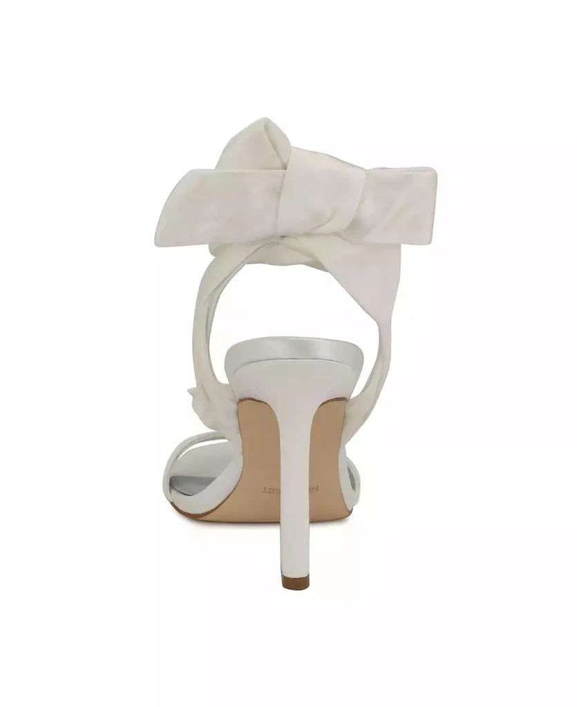 Nine West Women's Krave Bridal Tapered Heel Dress Sandals 3