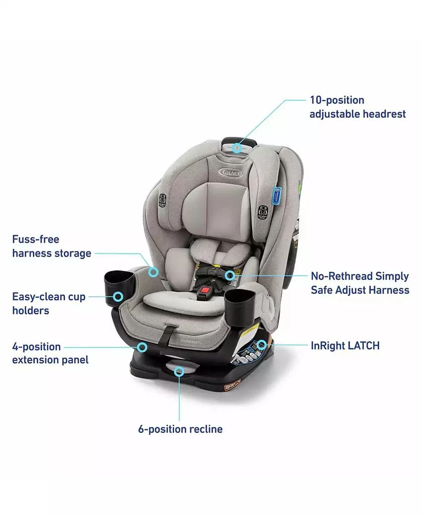 Graco Extend2Fit® 3-in-1 Car Seat 2