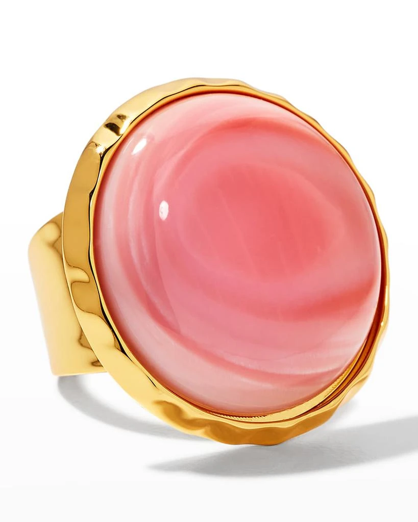 NEST Jewelry Pink Conch Adjustable Ring 1