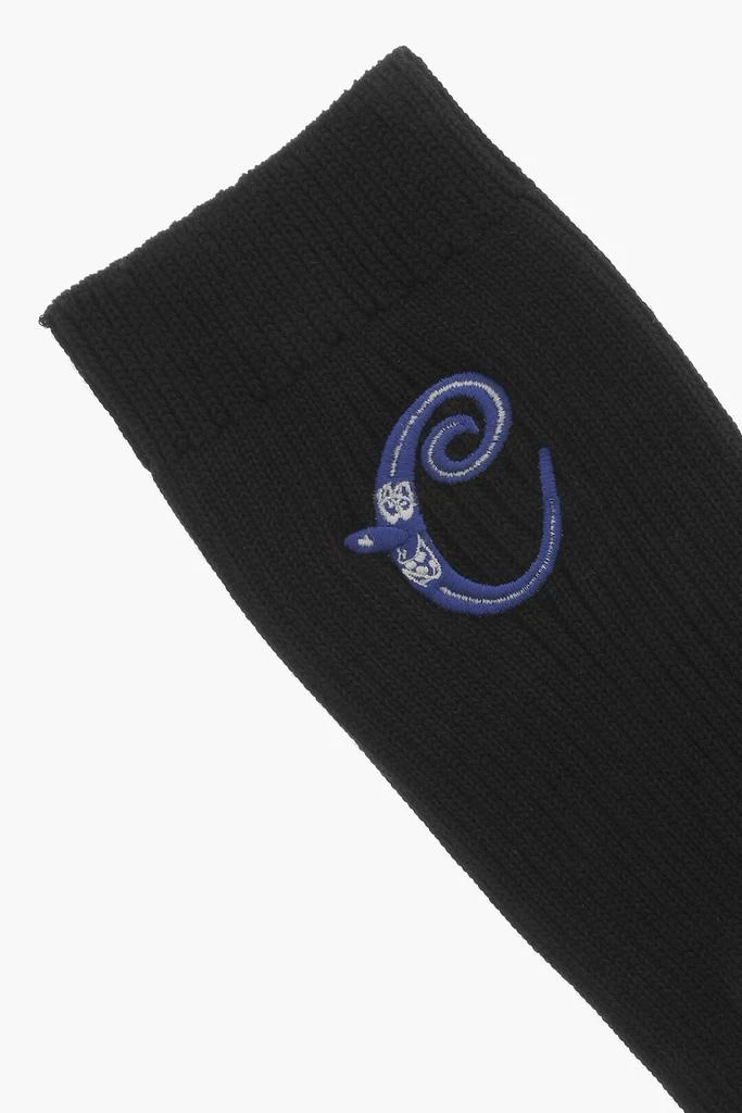 Dior Ribbed Cotton Long Socks 2