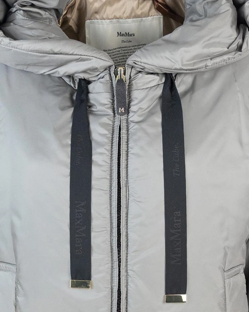 MAX MARA THE CUBE Max Mara The Cube Daria Zip-Up Hooded Jacket 3
