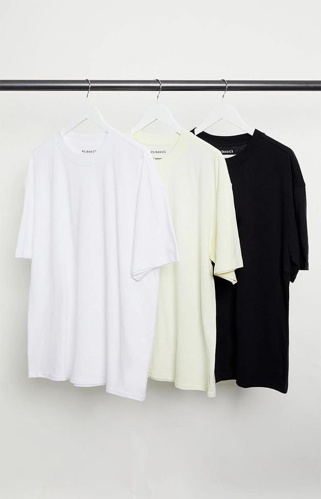 PS Basics 3 Pack Basic Oversized T-Shirts 1