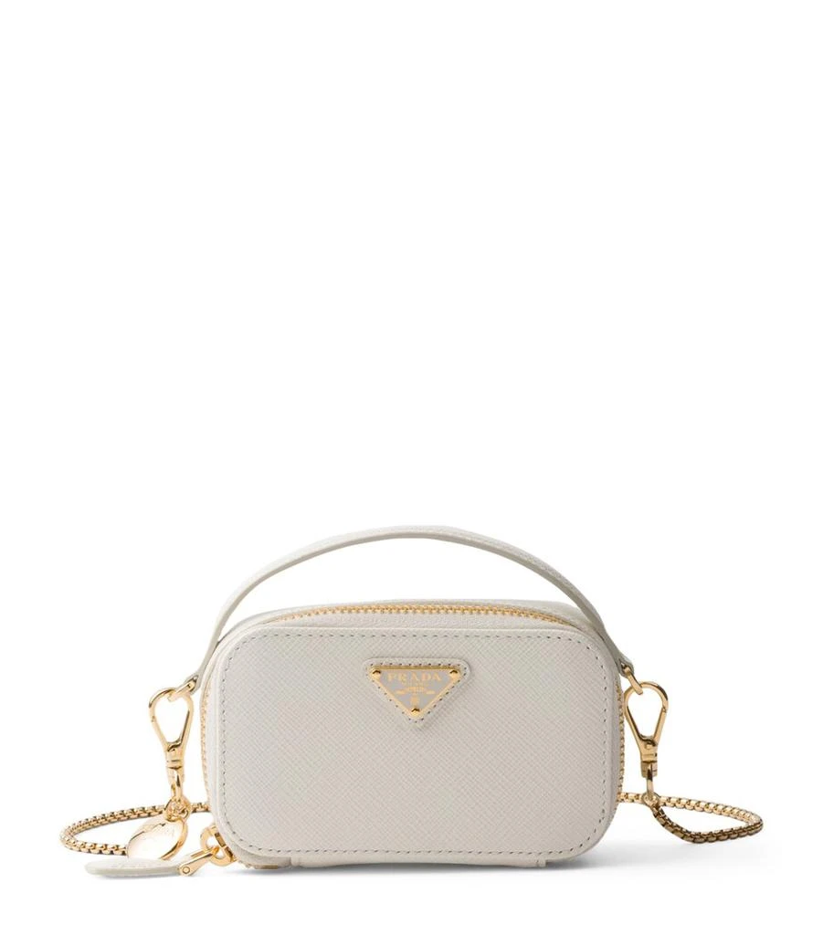 Prada Saffiano Leather Mini Pouch 1