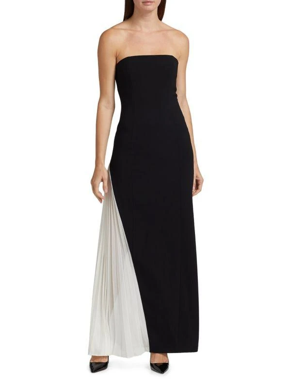 Alice + Olivia Retha Strapless Maxi Dress 1