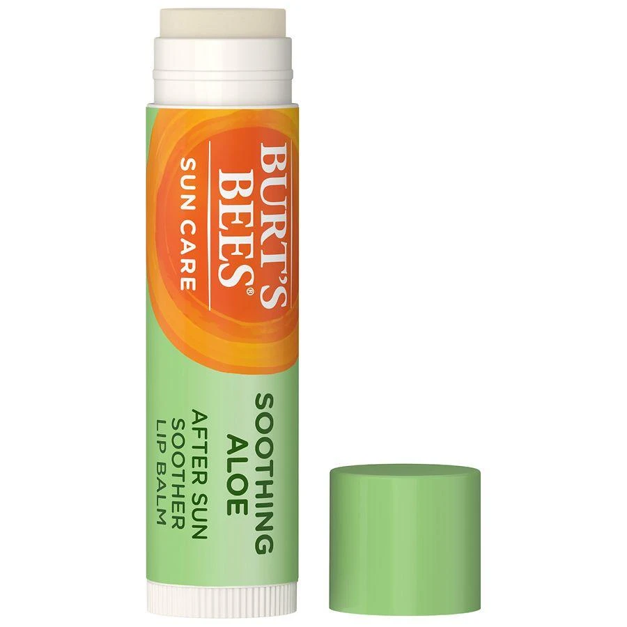 Burt's Bees Sun Care Lip Balm, After Sun Soother, 100% Natural Origin Soothing Aloe 3