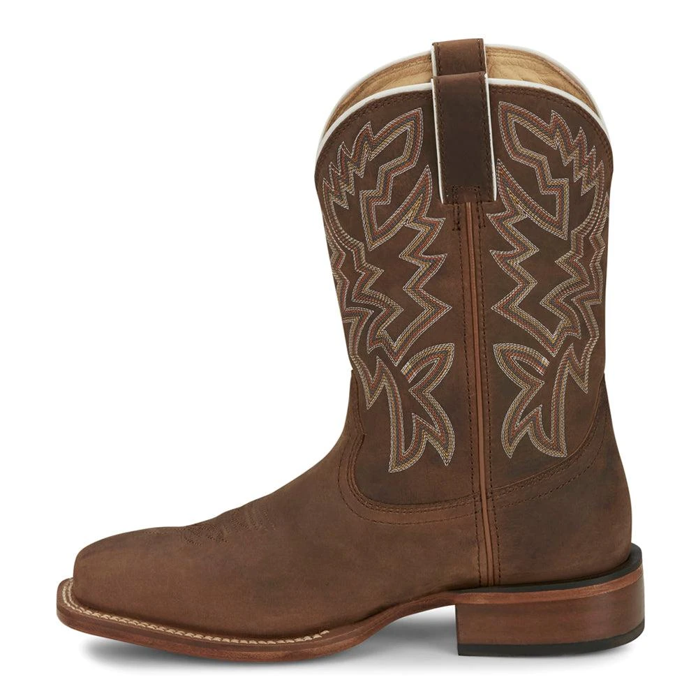 Justin Boots Jackpot 11 Inch Wide Square Toe Cowboy Boots 3
