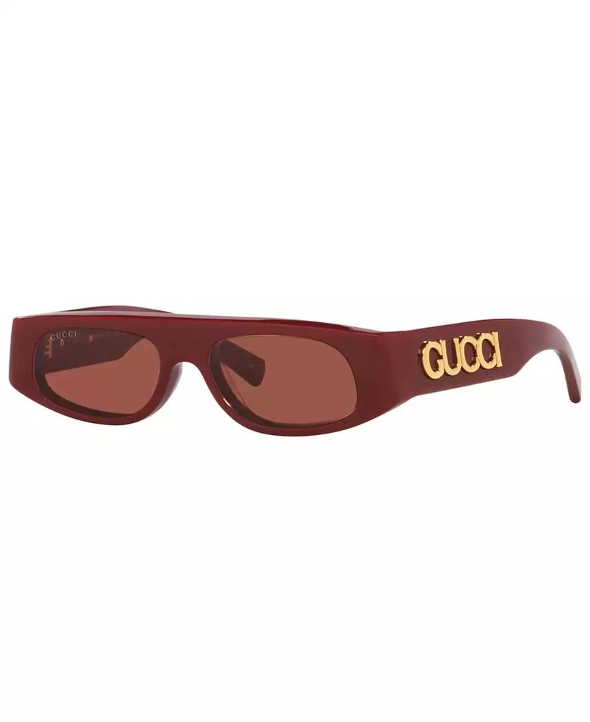 Shop GG0035SN W 012 Round Sunglasses on Sale at BeyondStyle  display picture 3